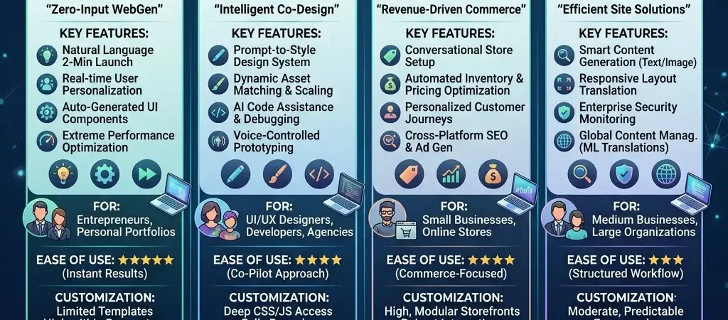 AI Website Builders Compared: Which One Is Worth Using in 2026?