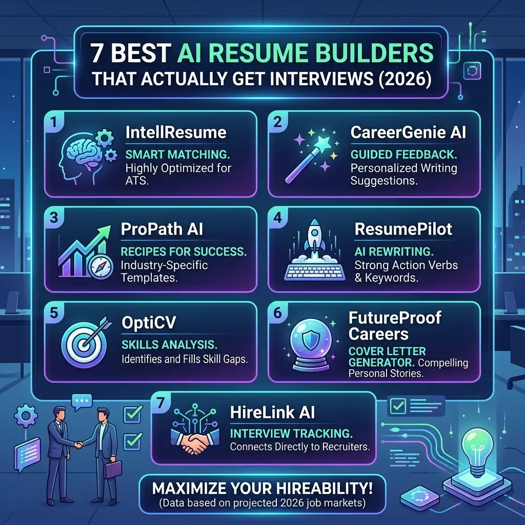 7 Best AI Resume Builders That Actually Get Interviews (2026)