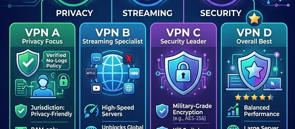 Best VPN Services for Privacy, Streaming & Security in 2026